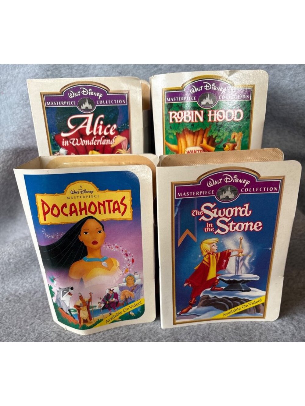 Walt Disney Masterpiece Collection McDonalds Mini Figurines Set